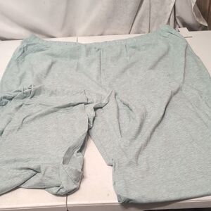 Talbots Haven Well Within Aqua Full Length Lounge/PJs Size XL. NWT Cuffed Leggs